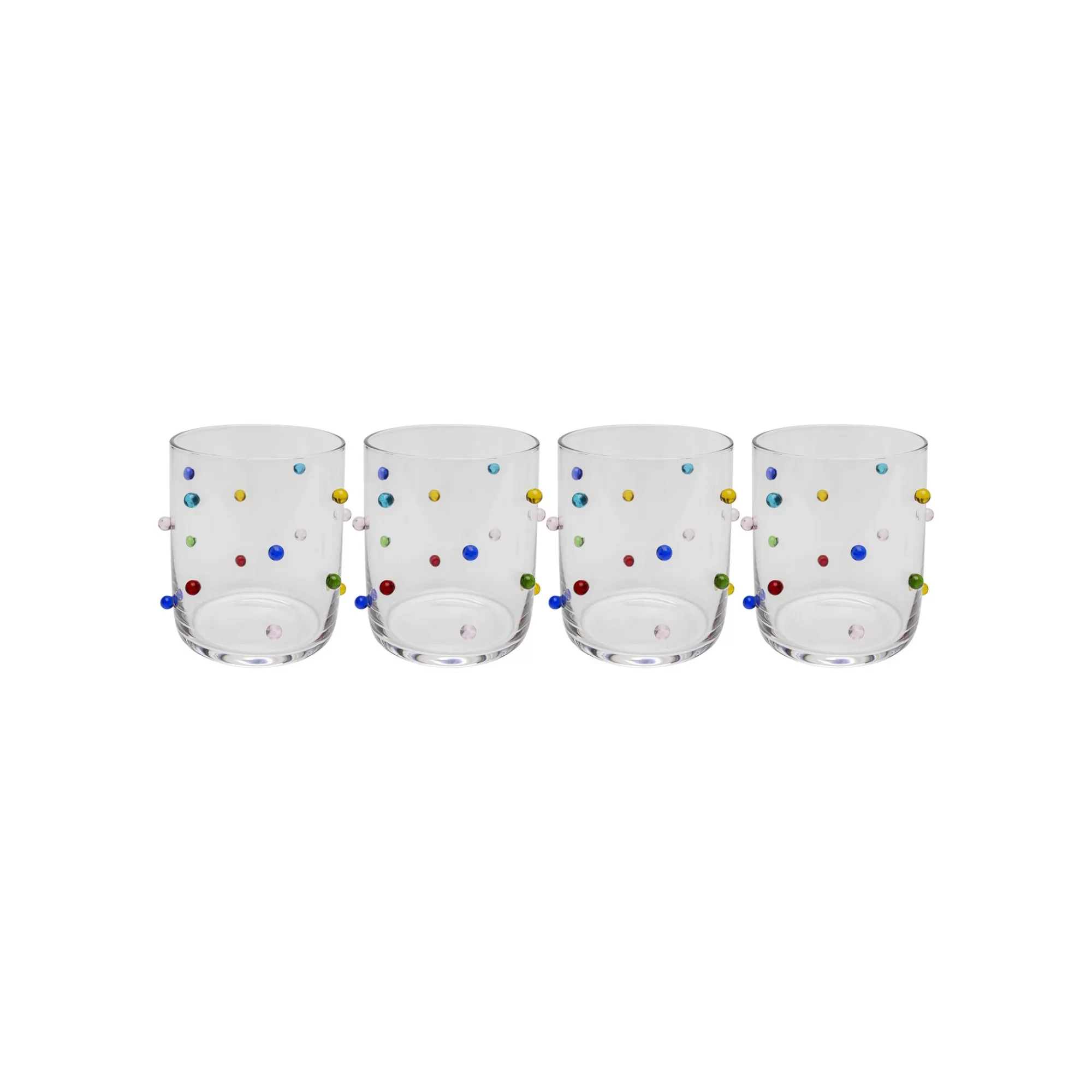 KARE Design Verres à Eau Party Dots Set De 4 ^ Vaisselle