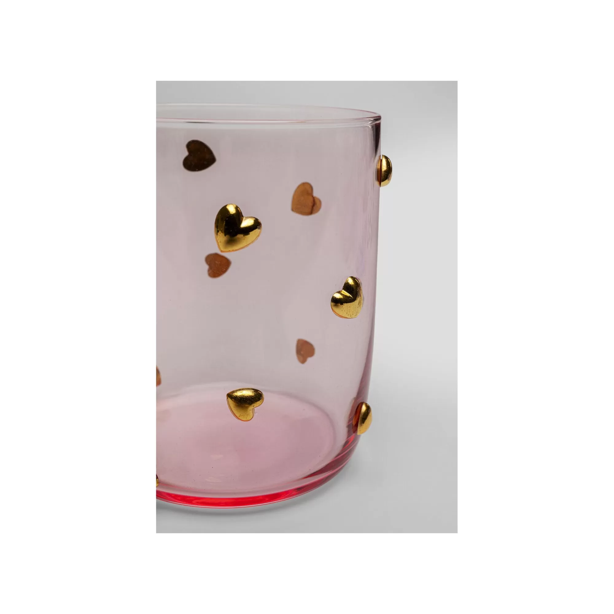 KARE Design Verres à Eau Party Roses Coeurs Set De 4 ^ Vaisselle
