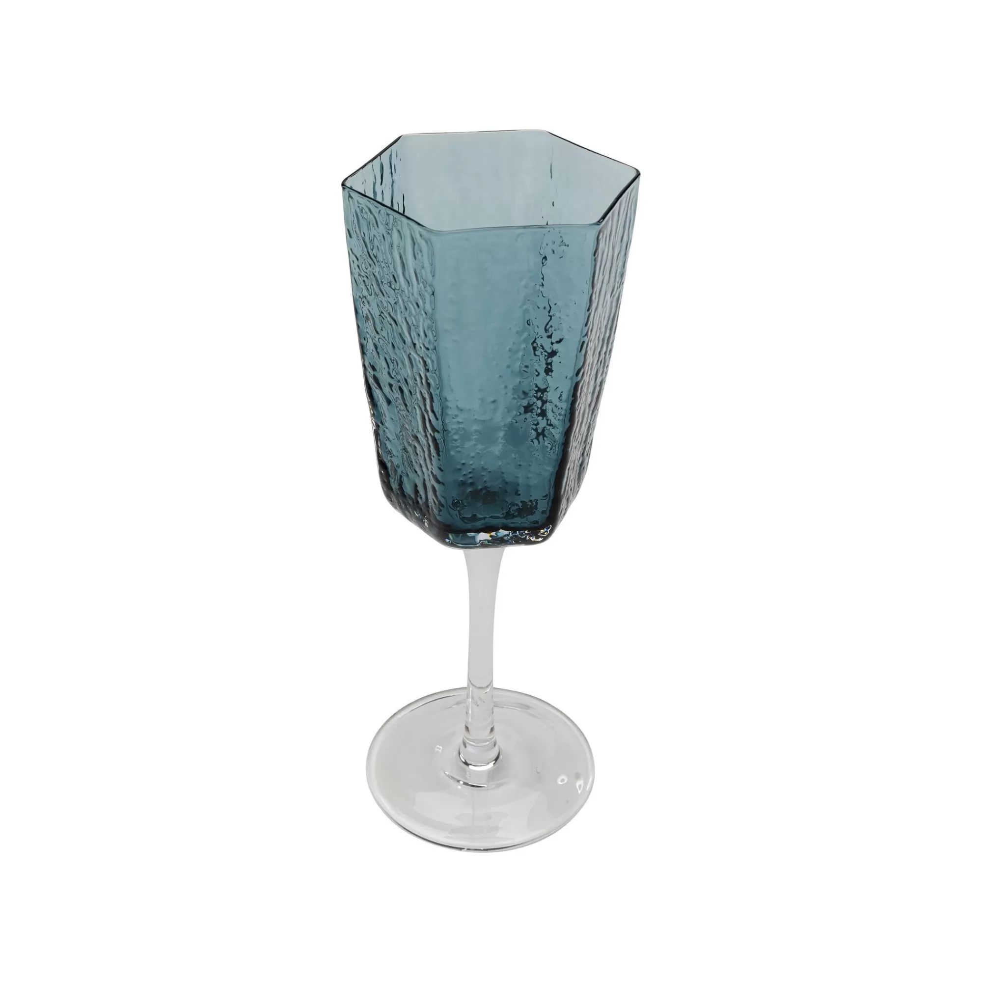KARE Design Verres à Vin Blanc Cascata Bleus Set De 6 ^ Vaisselle