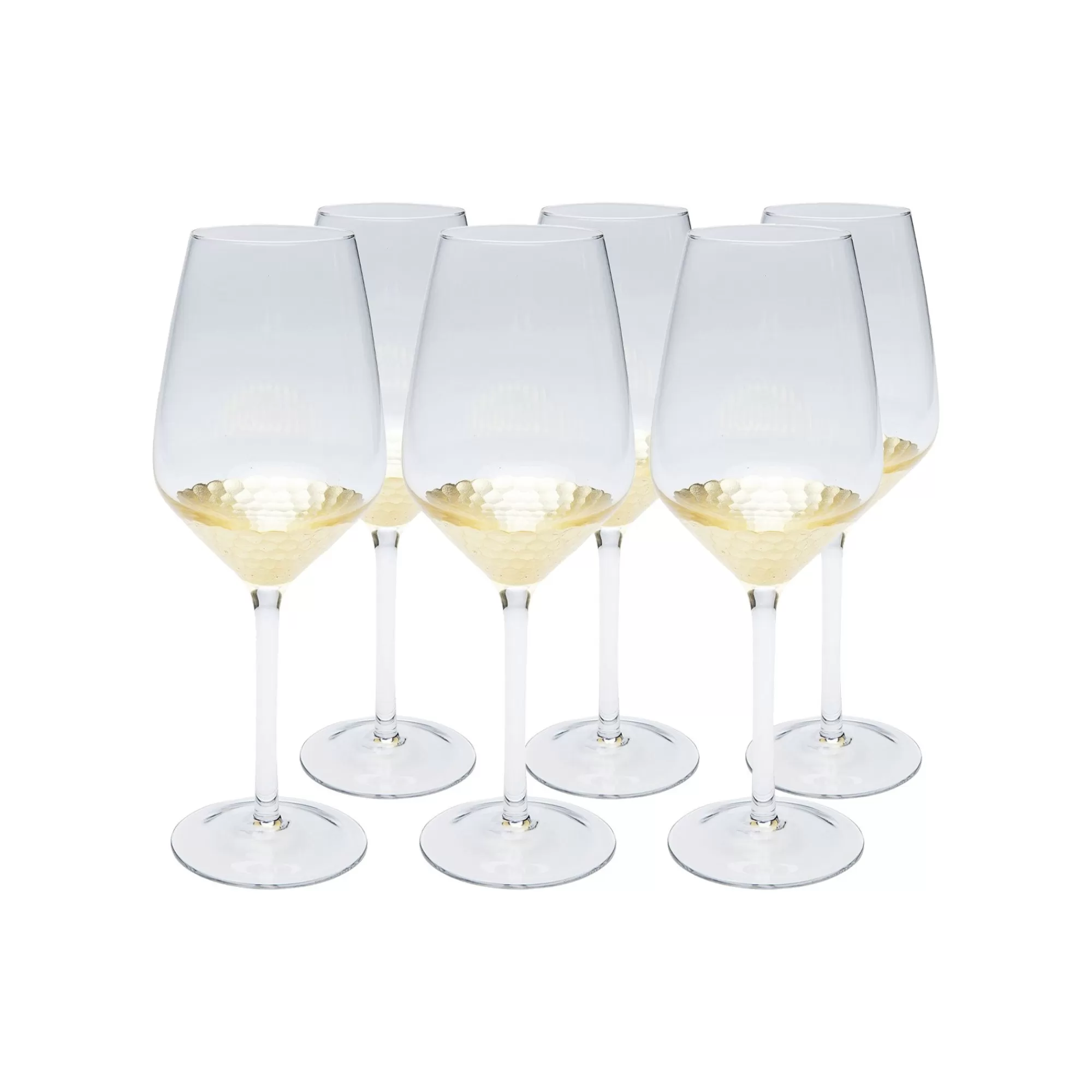 KARE Design Verres à Vin Blanc Gobi Set De 6 ^ Vaisselle