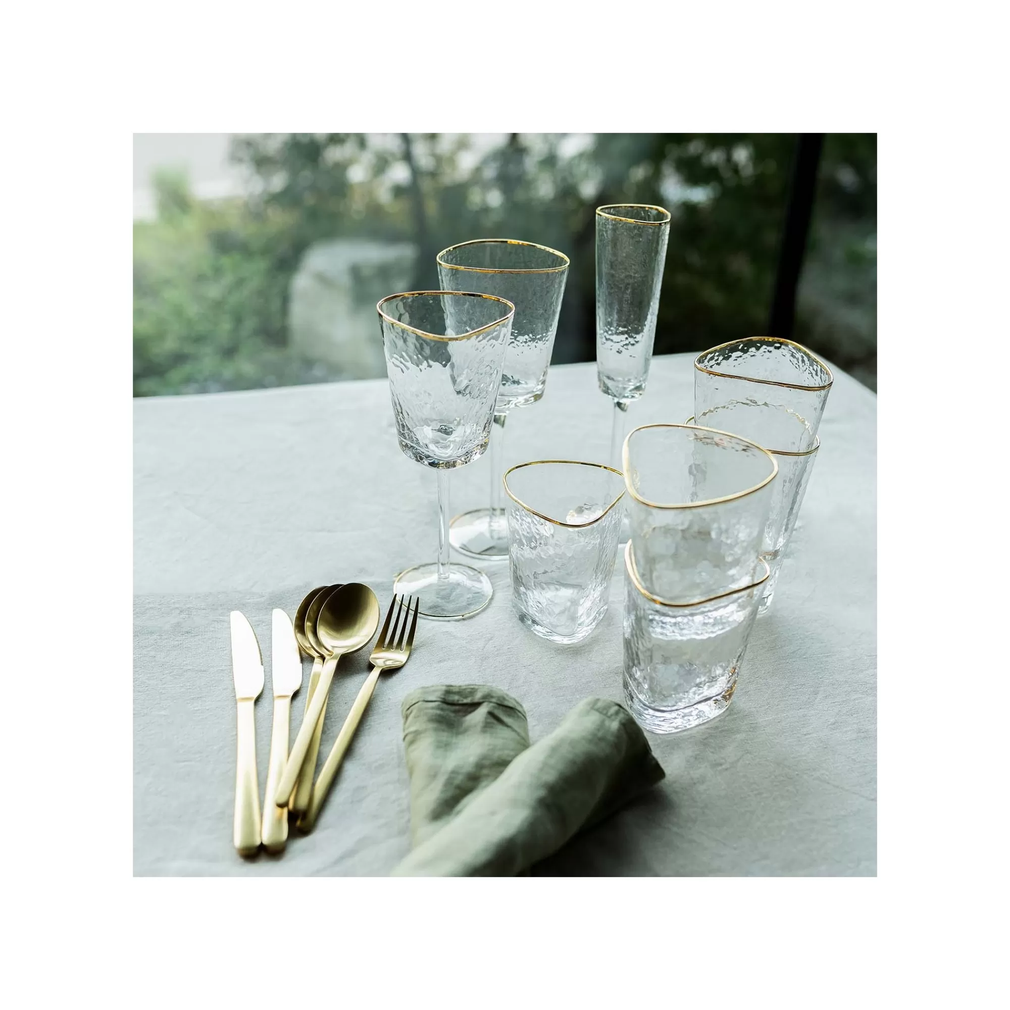 KARE Design Verres à Vin Blanc Hommage Set De 4 ^ Vaisselle