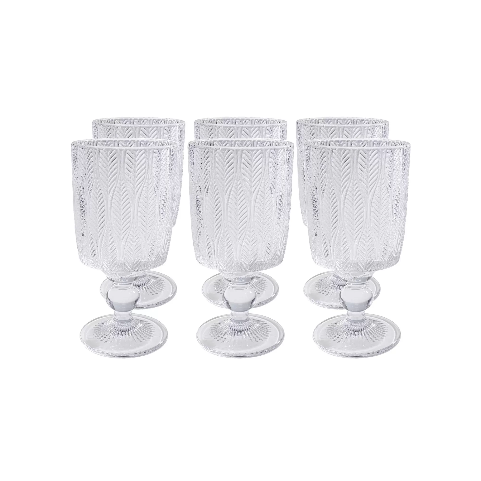 KARE Design Verres à Vin Fogli Set De 6 ^ Vaisselle