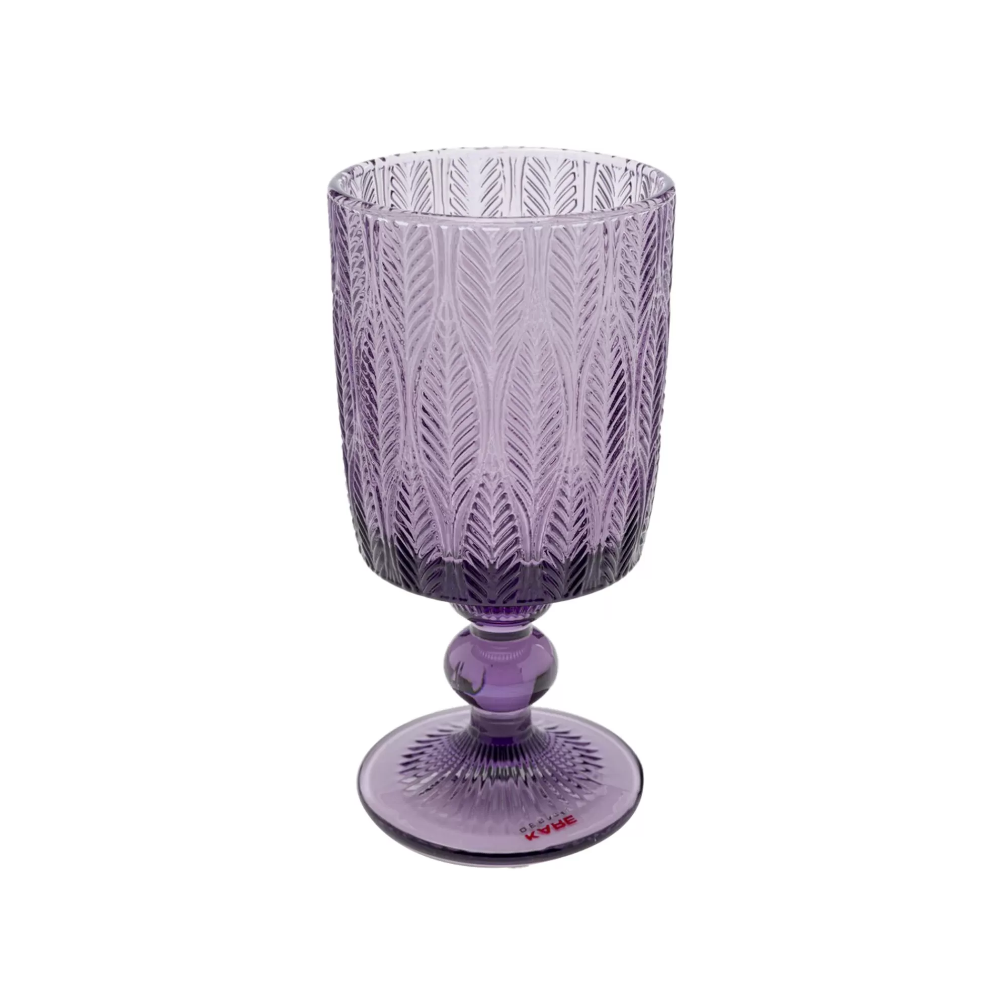 KARE Design Verres à Vin Fogli Violets Set De 6 ^ Vaisselle