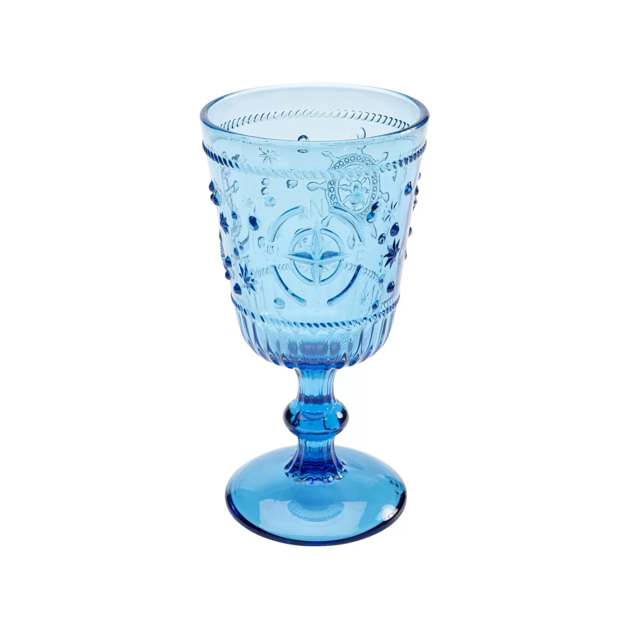 KARE Design Verres à Vin Greece Bleus Set De 6 ^ Vaisselle