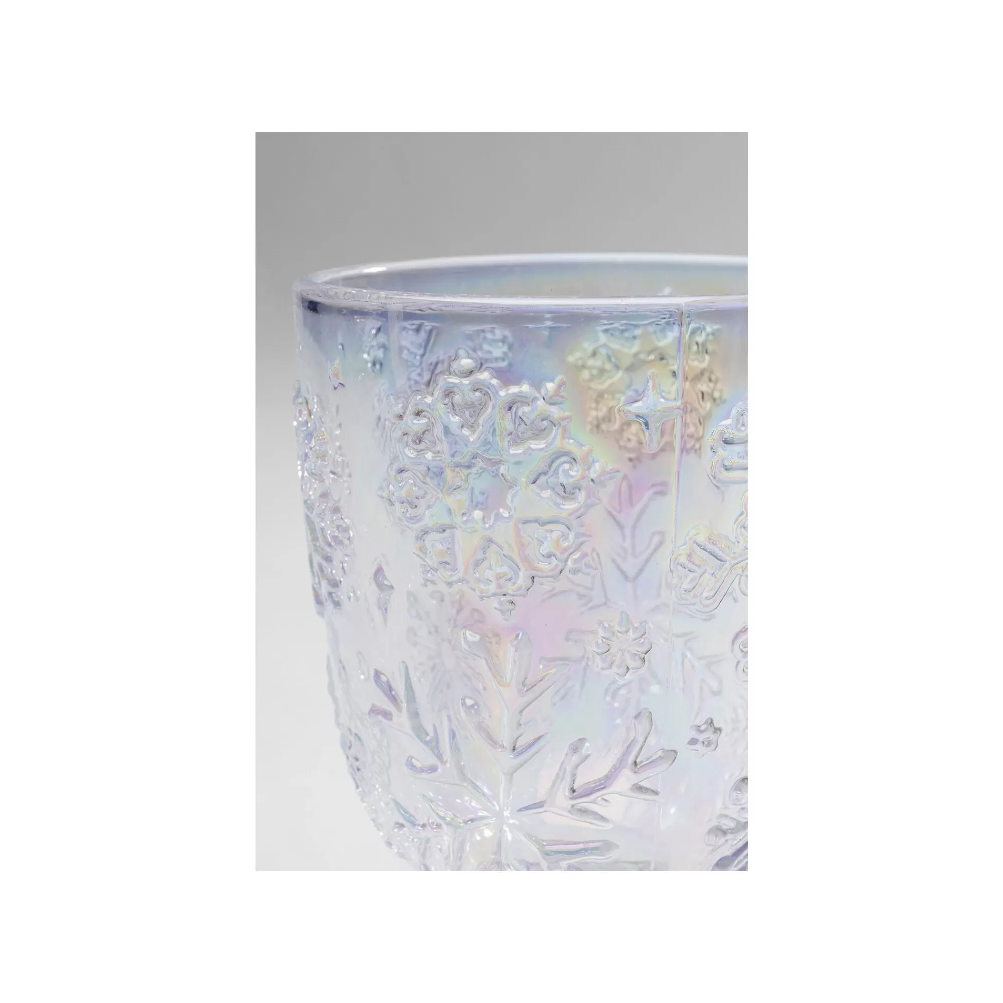 KARE Design Verres à Vin Ice Flowers Violets Set De 6 ^ Vaisselle